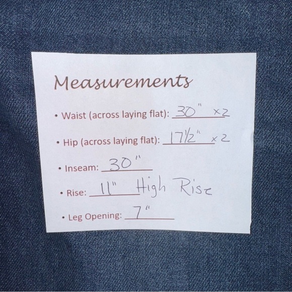 NWT PLACE Girls Denim Jeans SZ 16 Dk Blue Straight Leg Adjustable Waist - Picture 8 of 8